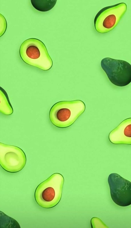 Авокадо фон для телефона