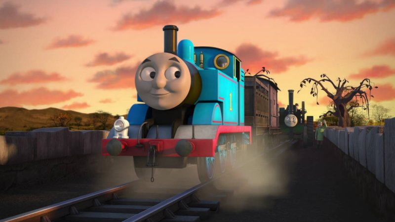 Паровоз Томас мультфильм