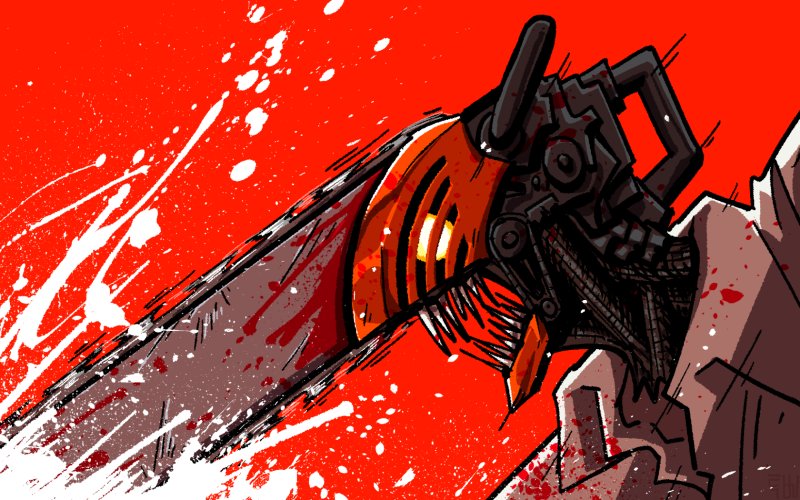 Аниме 2023 человек бензопила