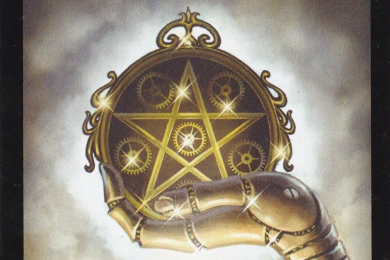 Туз пентаклей Таро