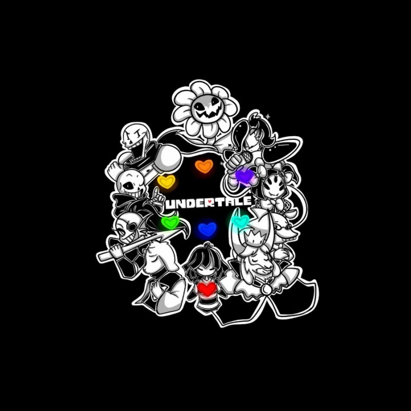 Андертейл надпись