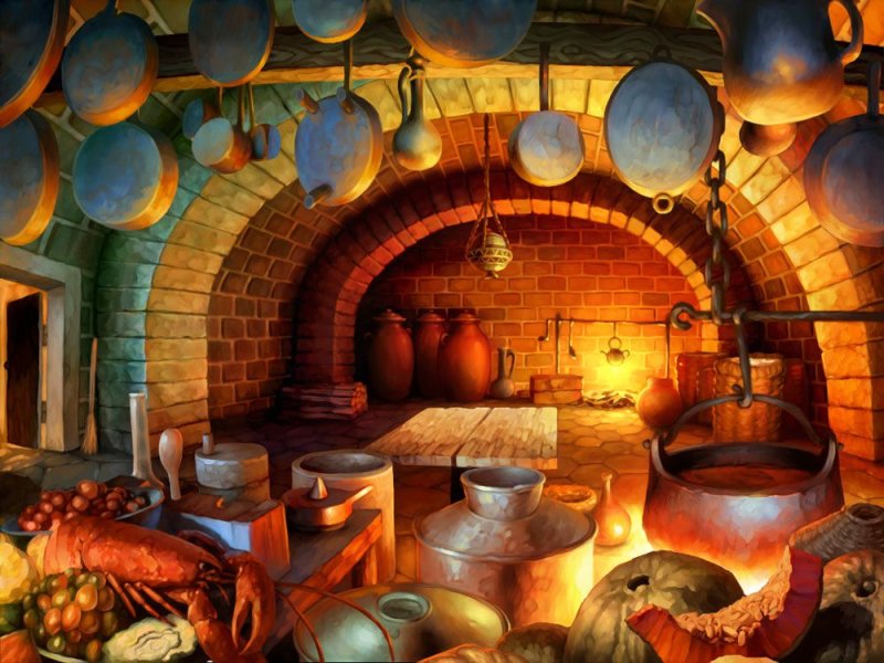 Кухня в стиле фэнтези