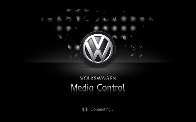 Логотип VW для магнитолы андроид
