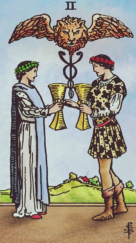 Двойка кубков Уэйта