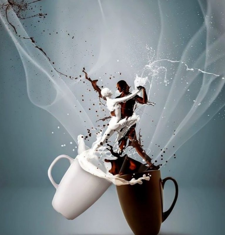 Креативный кофе