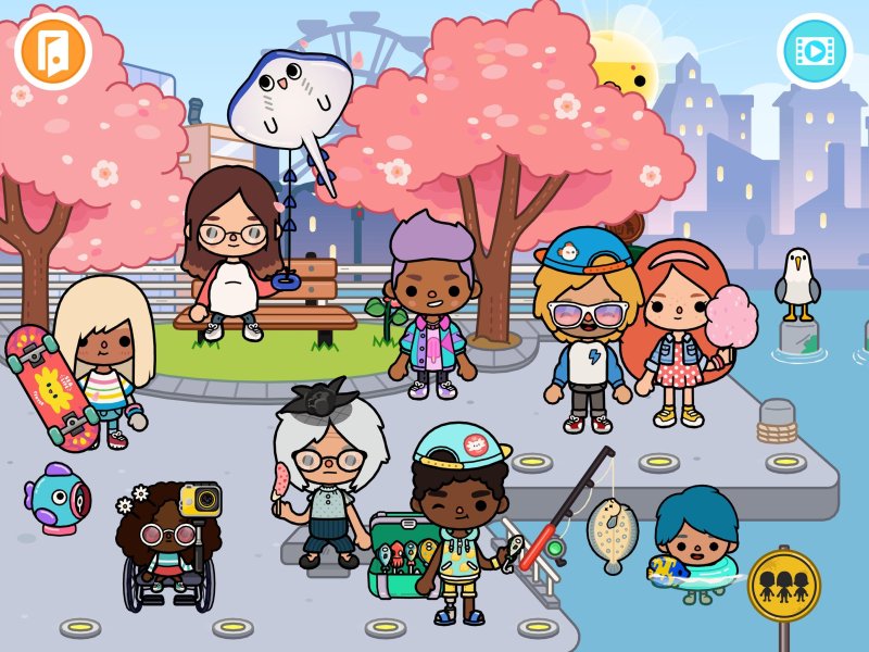 Тока бока (toca Life World)