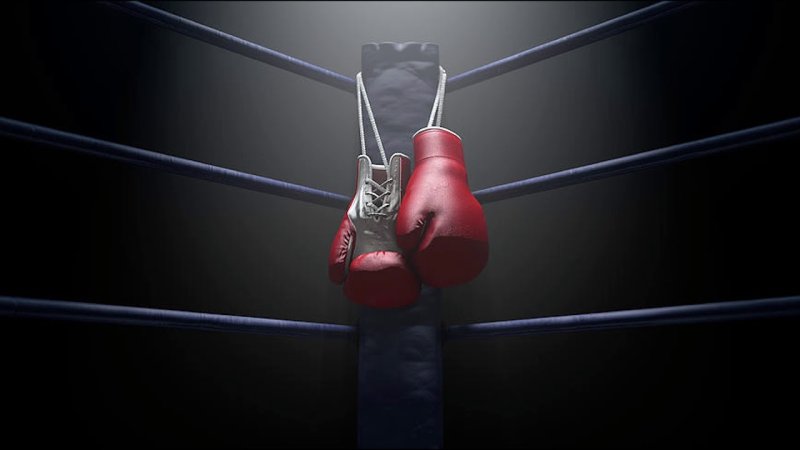 Боксерские перчатки фон