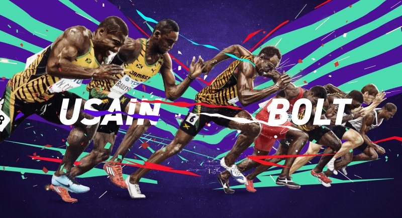 Плакат Усейн болт