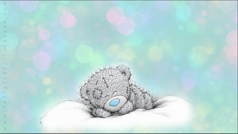 Заставка на рабочий стол мишка