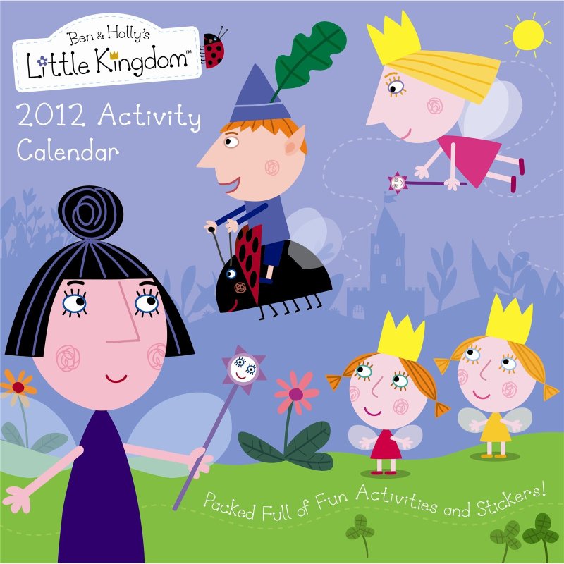 Маленькое королевство Бена и Холли карта