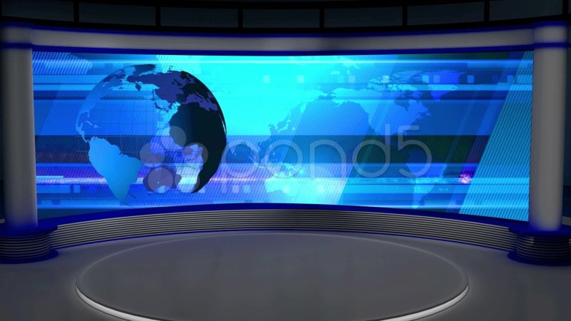 Фон студии новостей 1 канала