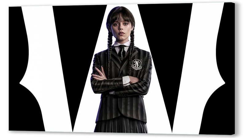 Дженна Ортега Уэнздей Аддамс