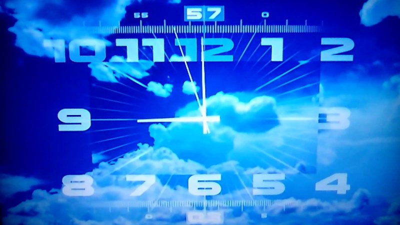 Заставка время