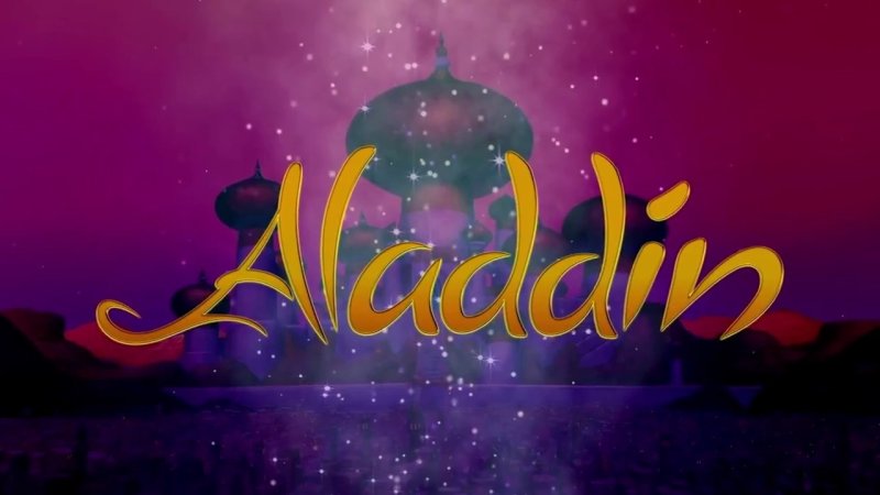 Алладин заставка мультика