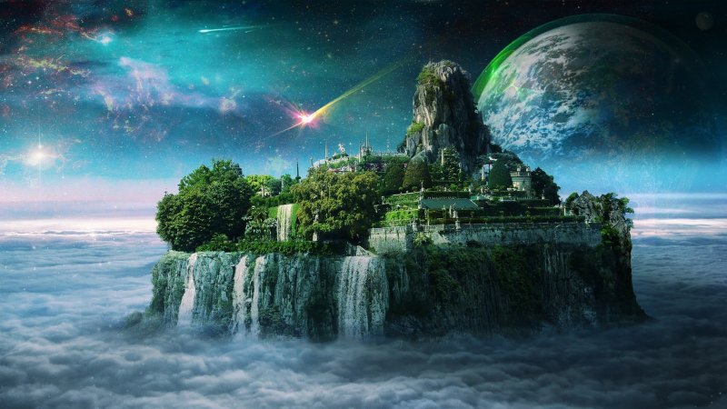 Фантастические пейзажи