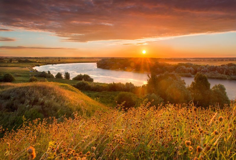 Русь просторами земля Великие реки России