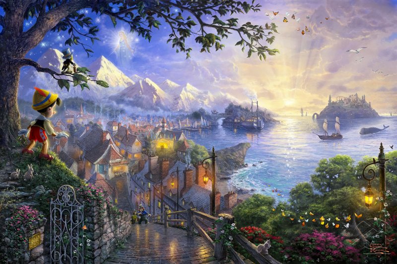 Томас Кинкаде Disney