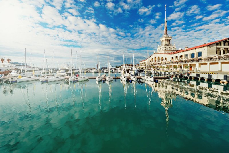 Морпорт Сочи набережная