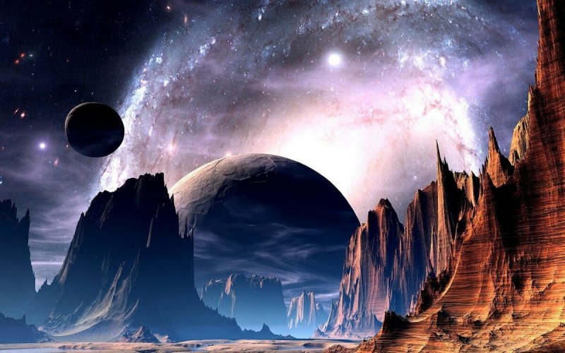 Фэнтези пейзажи