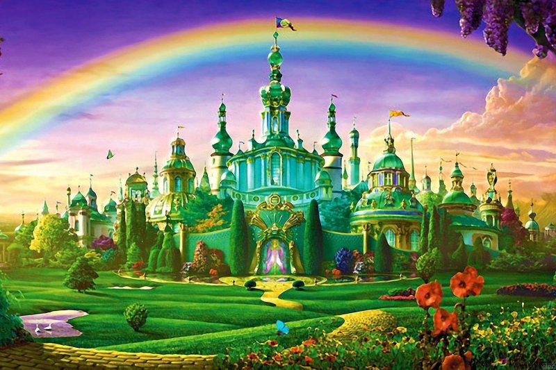 Волшебник изумрудного города замок