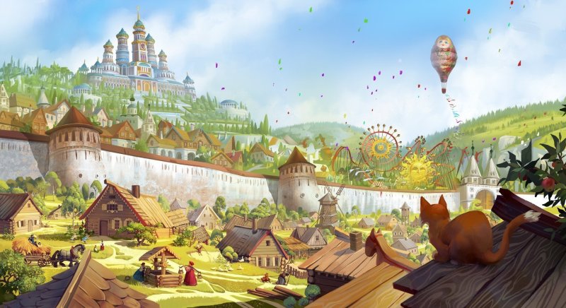 Сказочный город