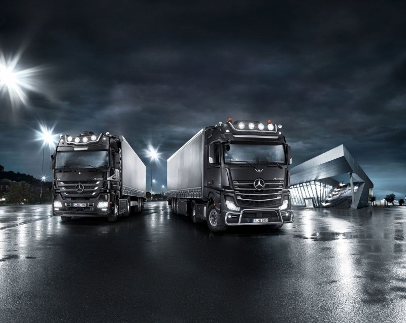 Мерседес Актрос Дальнобой