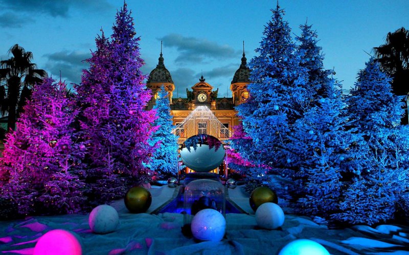 Новогодняя природа