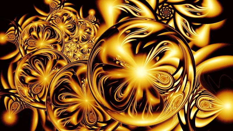Золотые узоры