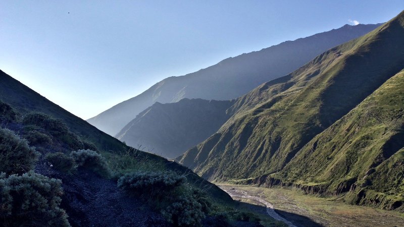 Долина реки Шиназ Дагестан