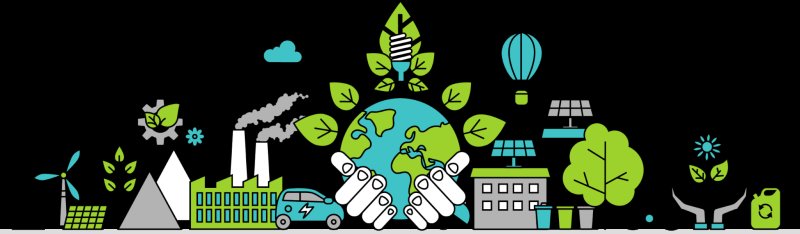 Окружающая среда на белом фоне