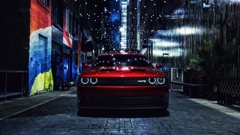 Dodge Challenger srt Hellcat обои