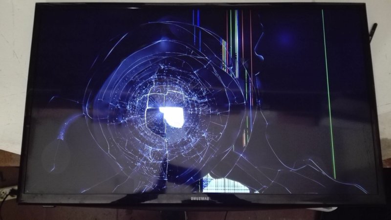 Ue40d4510ws битая матрица