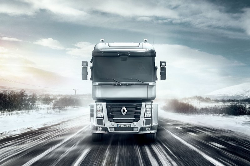 Renault Magnum белый