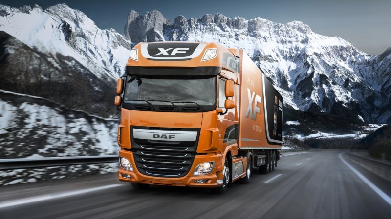 DAF евро 4 фура