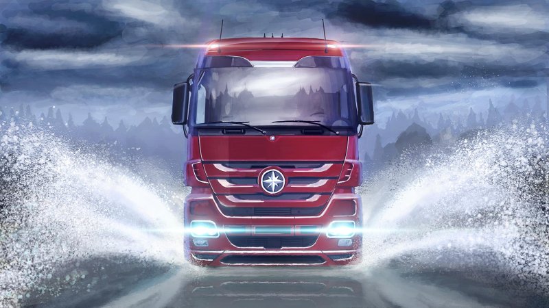 Euro Truck Simulator 2 арт