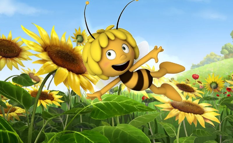 Пчёлка Майя кузнечик флип