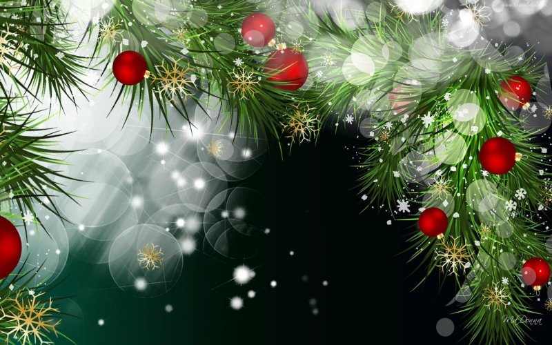 Фоны новогодние в хорошем качестве