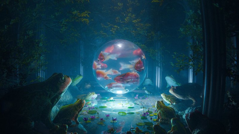 Красивые обои на ноутбук