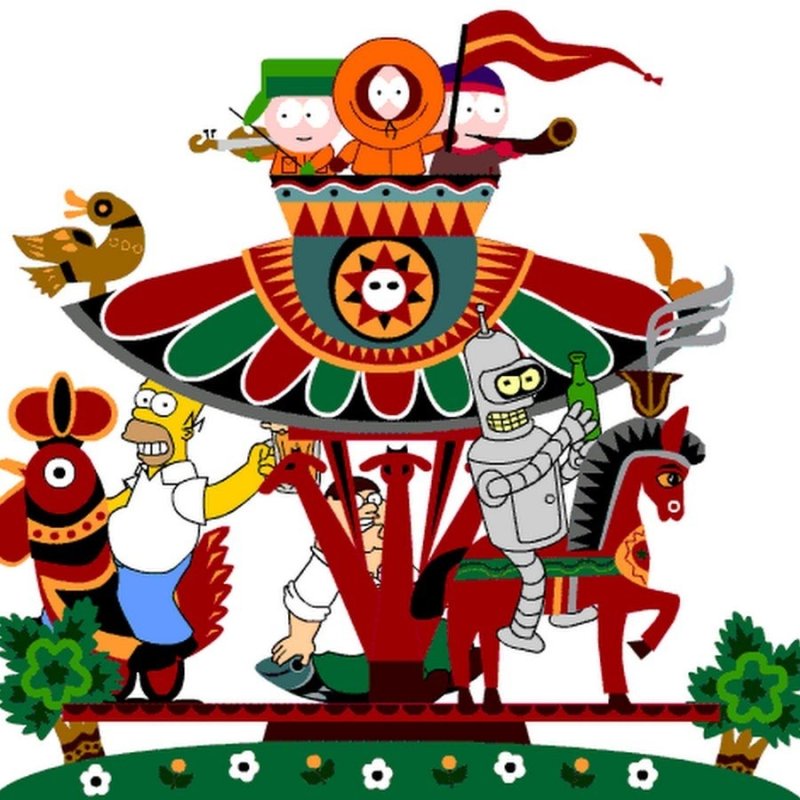 Карусель мультики веселая Карусель