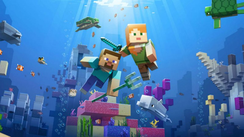 Майнкрафт Акватик апдейт