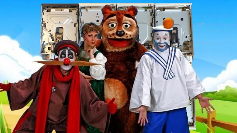 Передача Каламбур деревня дураков