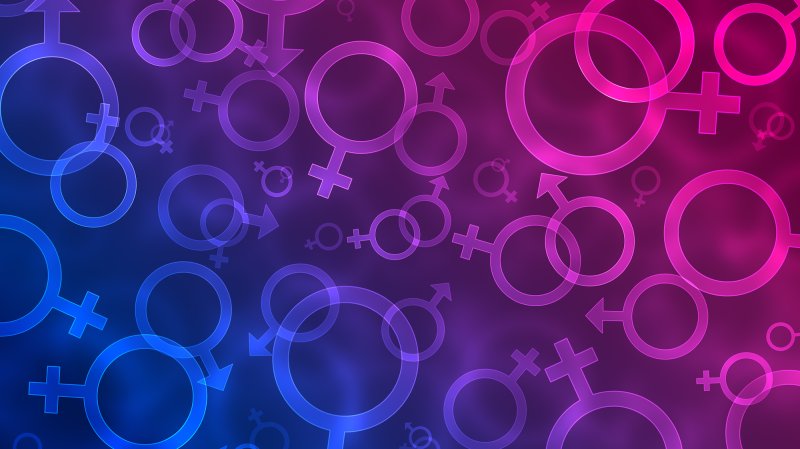 Фон мужчина и женщина значки