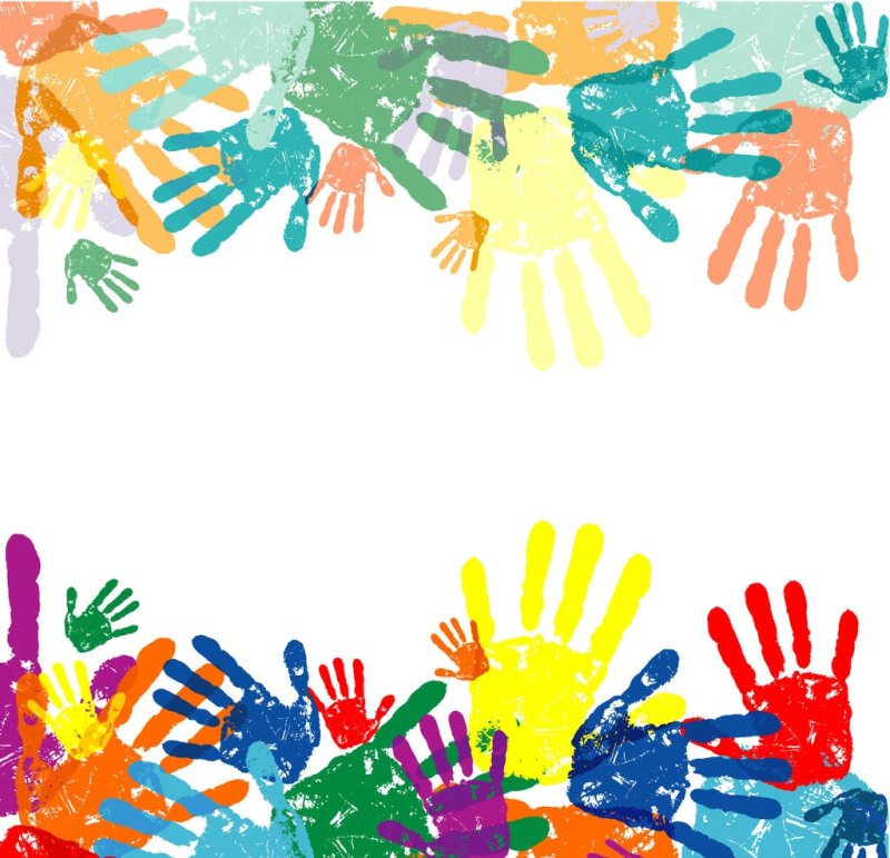 Яркие ладошки