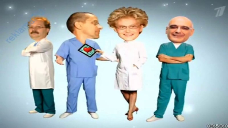 Эволюция заставок жить здорово