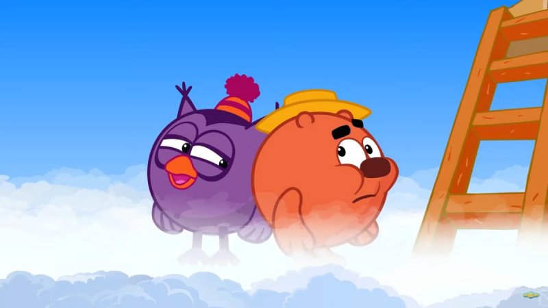 Смешарики жизнь на облаке