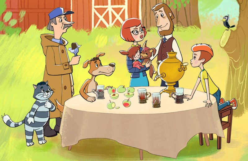 Мультик Простоквашино дядя Федор