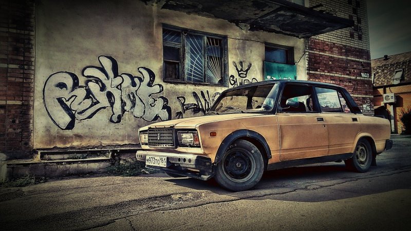 Лада ВАЗ 2107 Боевая классика