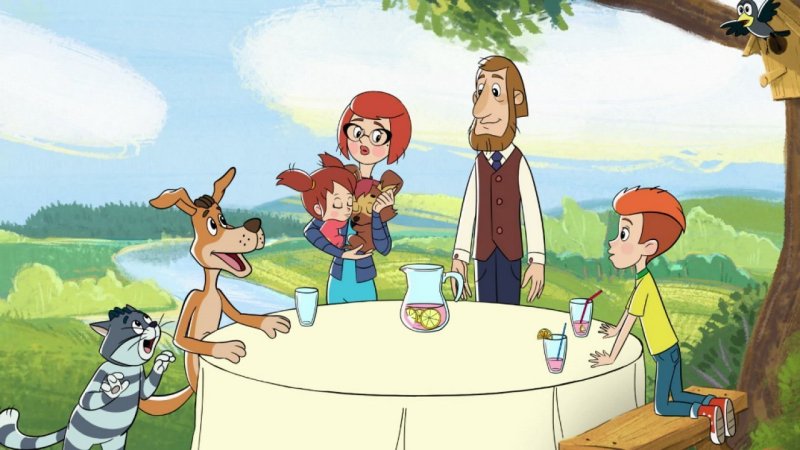 Простоквашино семья дяди Федора