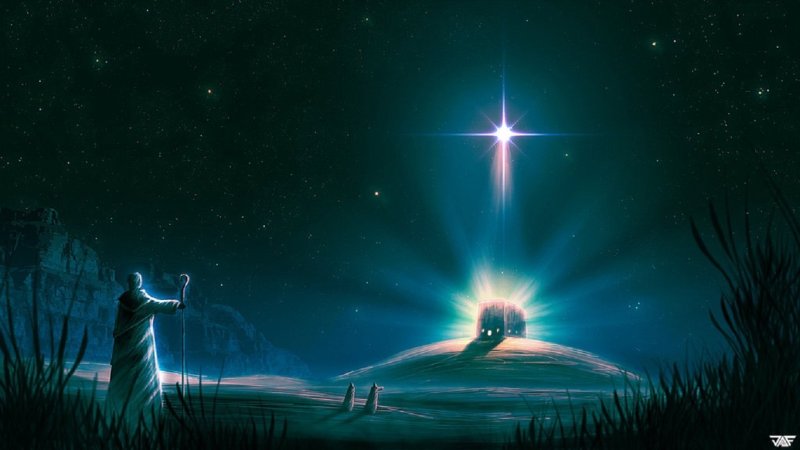 Рождественская звезда звезда Вифлеема