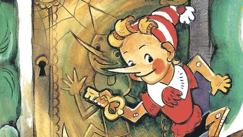 Леонид Владимирский иллюстрации Буратино